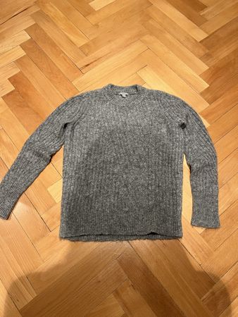 COS Pullover grau Gr. S Wolle / Mohair