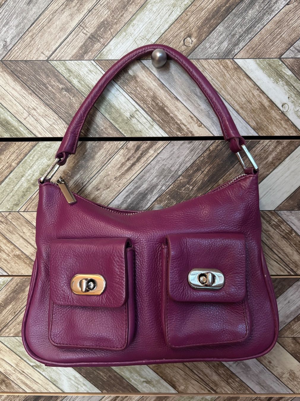 Borse da donna: Handtasche, echt Leder – Nuovo (secondo la descrizione) da Waltenschwil venduto da fro_qb57