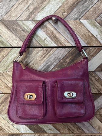 Handtasche, echt Leder