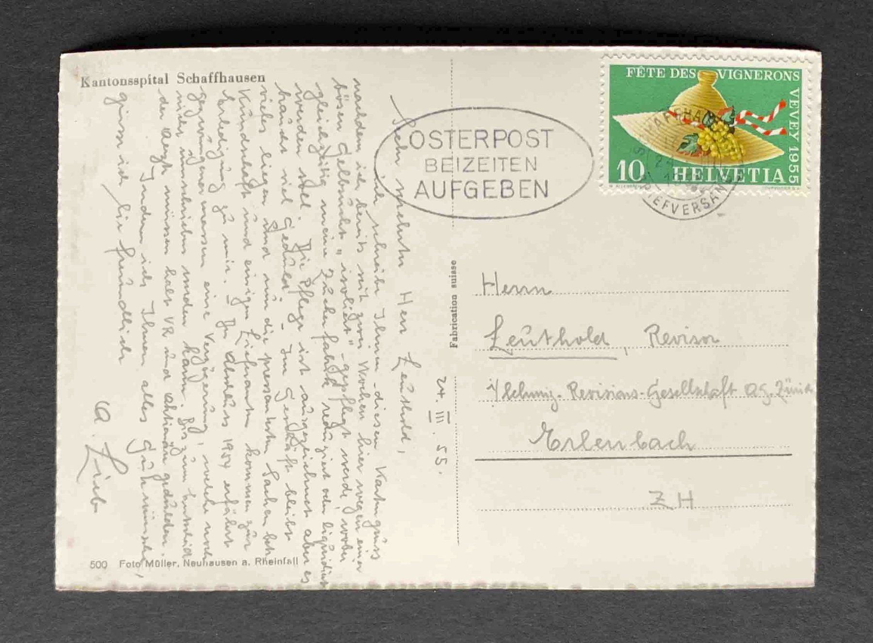 Cartoline postali: AK Kantonsspital Schaffhausen – Usato da Goldau venduto da artelier1 1