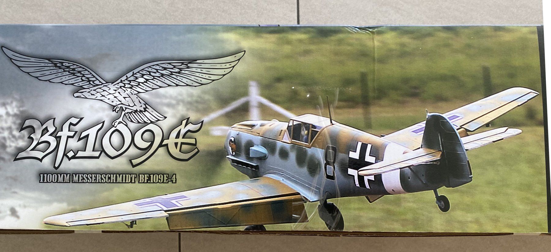 RC Modellbau: Hobbyking Messerschmitt 109 E – Neu und originalverpackt aus Saxon von dda_mnp9 6
