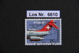 CH 1981 sauberer Vollstempel                        Los 6610