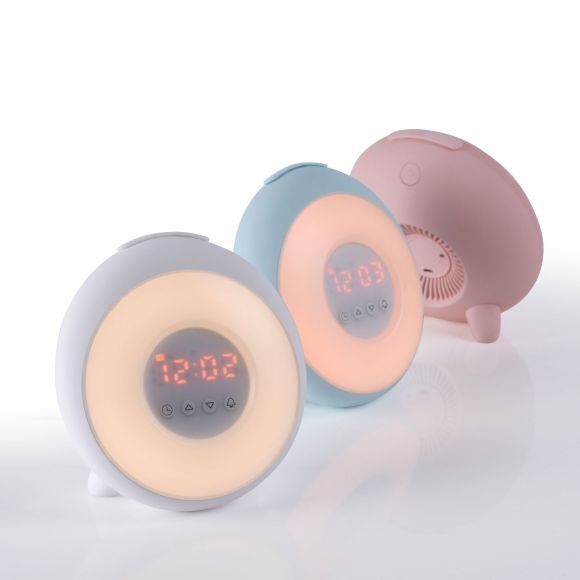 Sveglie: Dimmbare runde LED Wecker matt – Nuovo e nell'imballaggio originale da Werdenberg venduto da Siril1 2