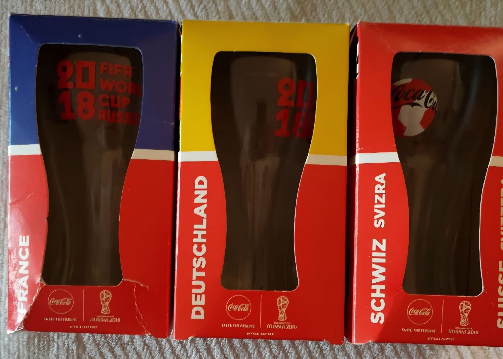 Coca-Cola Gläser: Coca Cola Gäser FIFA 2018 – Neu (gemäss Beschreibung) aus Luzern von Luzern_Energy