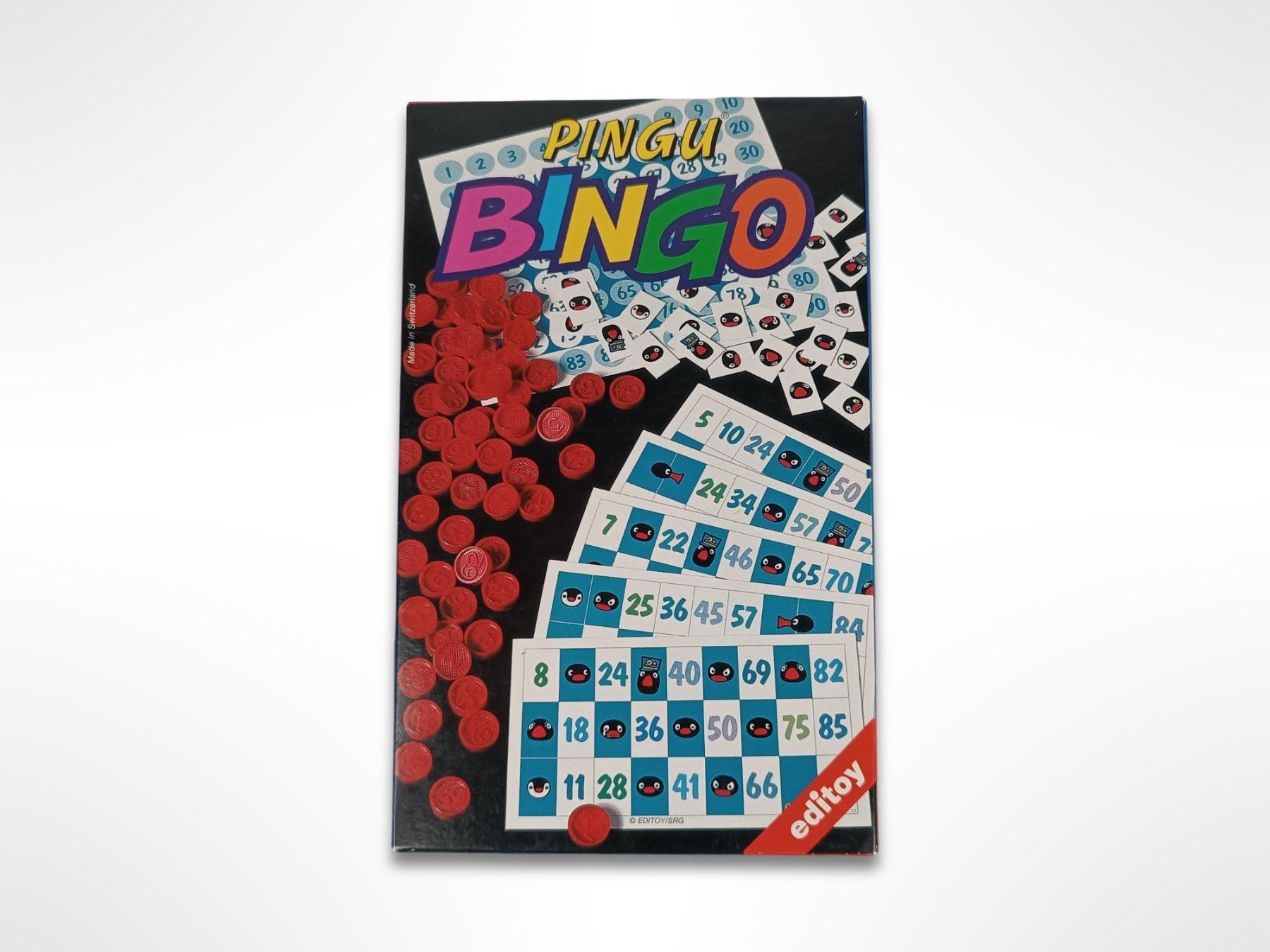 Spiele: EDITOY Pingu Bingo Spiel – Gebraucht aus Suhr von Restwert_Suhr
