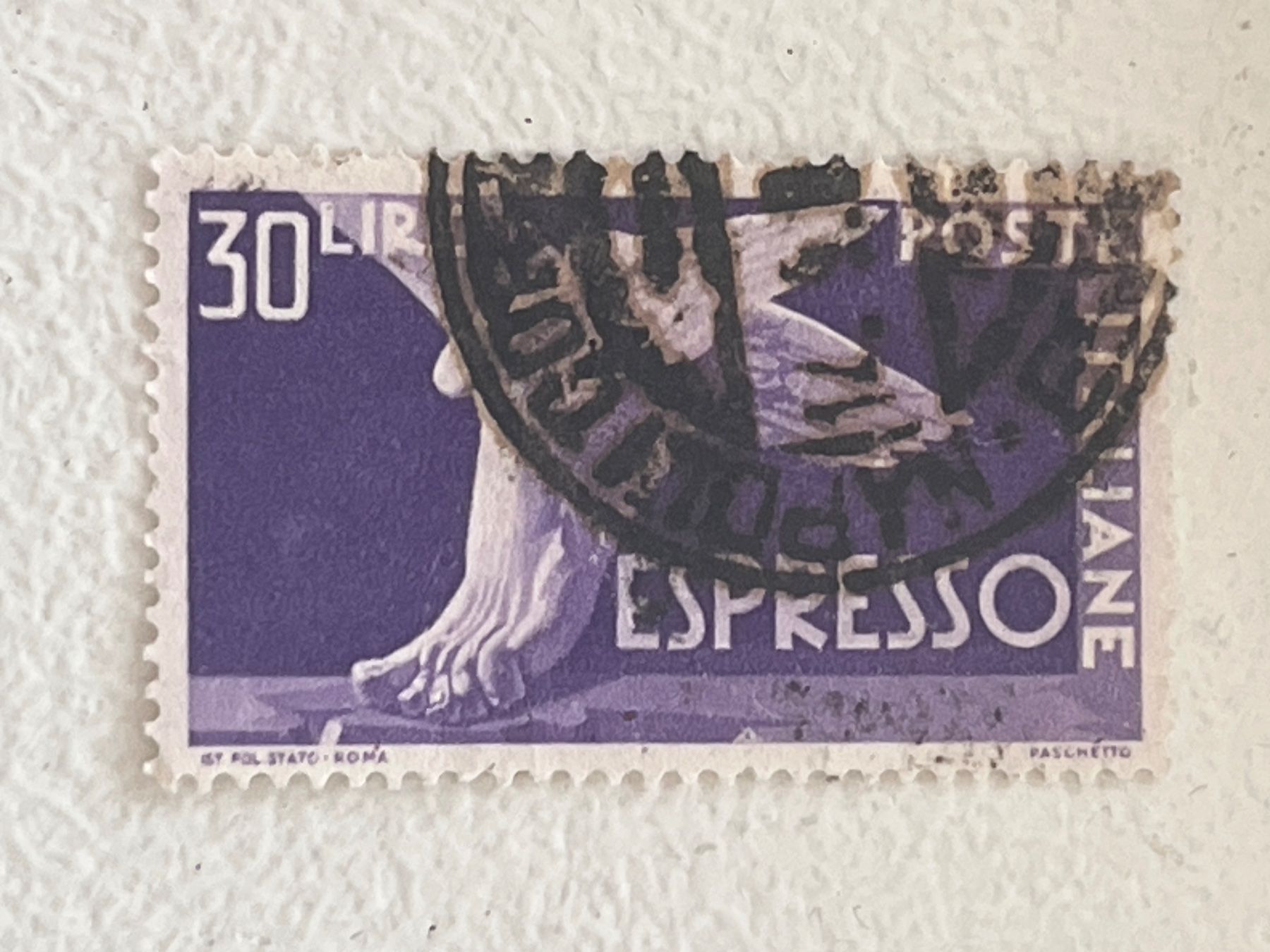 Alle Briefmarken: Italia Briefmarke – Gebraucht aus Chiasso von AzenYa