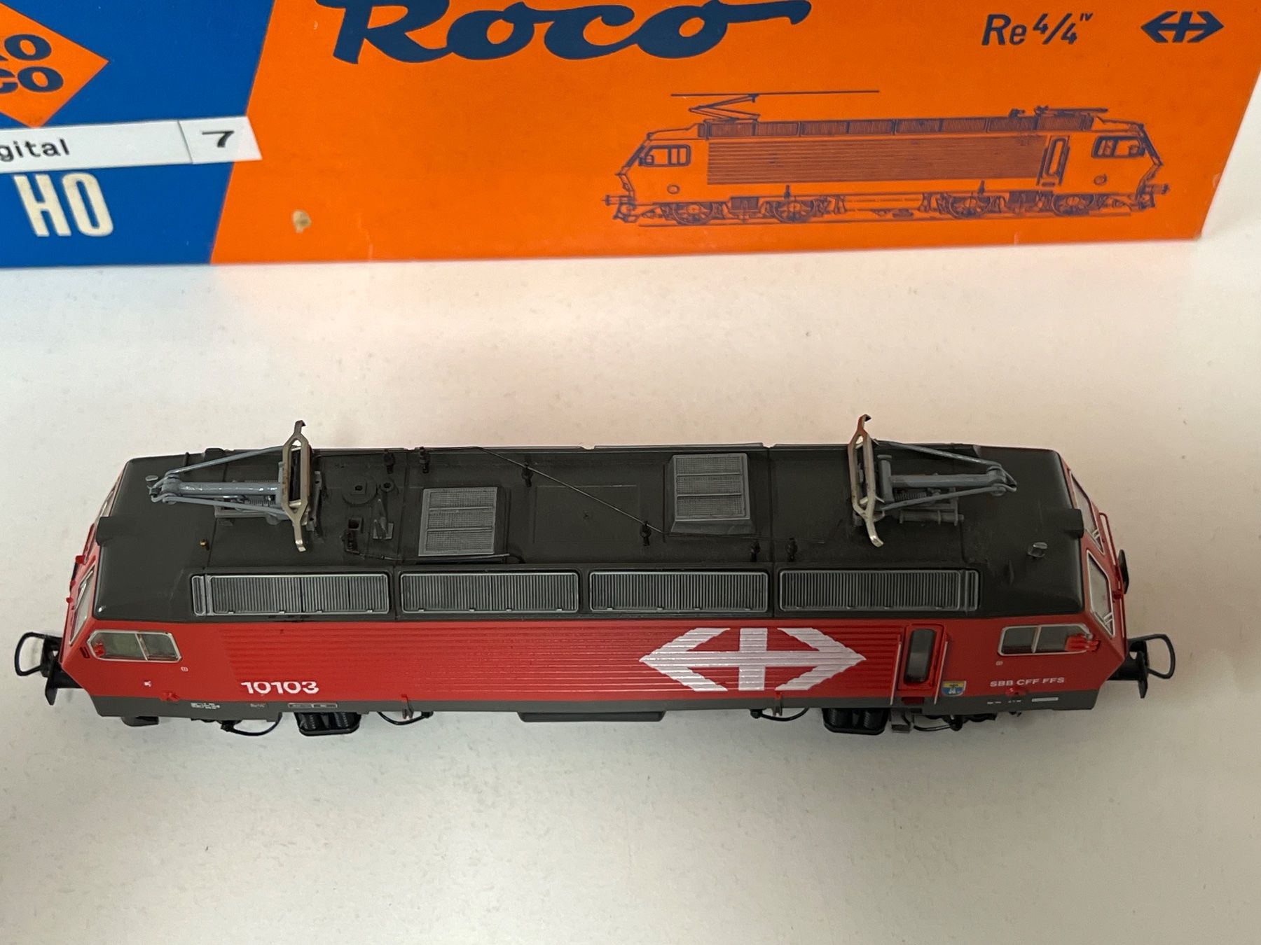 Roco Modellini di ferrovie: ROCO 04178 B Re 4/4 Digital ESU   H0 DC SBB – Usato da Geroldswil venduto da TopTrain54 5