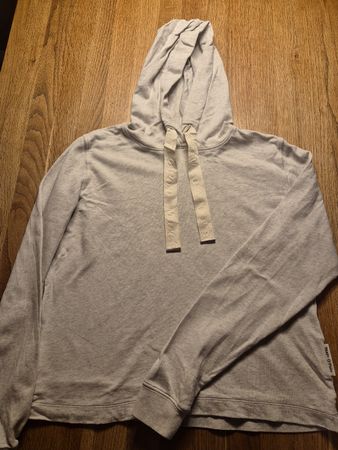 Grauer Marc O'Polo Hoodie mit kleinen Löchern , Gr.M
