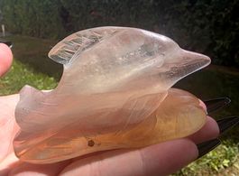 🐬💜 Fluorit Delfin – Handgeschnitztes Unikat 💜🐬