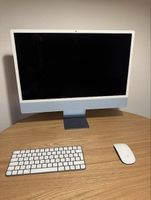 Apple iMac 24 Zoll M1 blau (8core CPU/8core GPU/256gb/8gb )