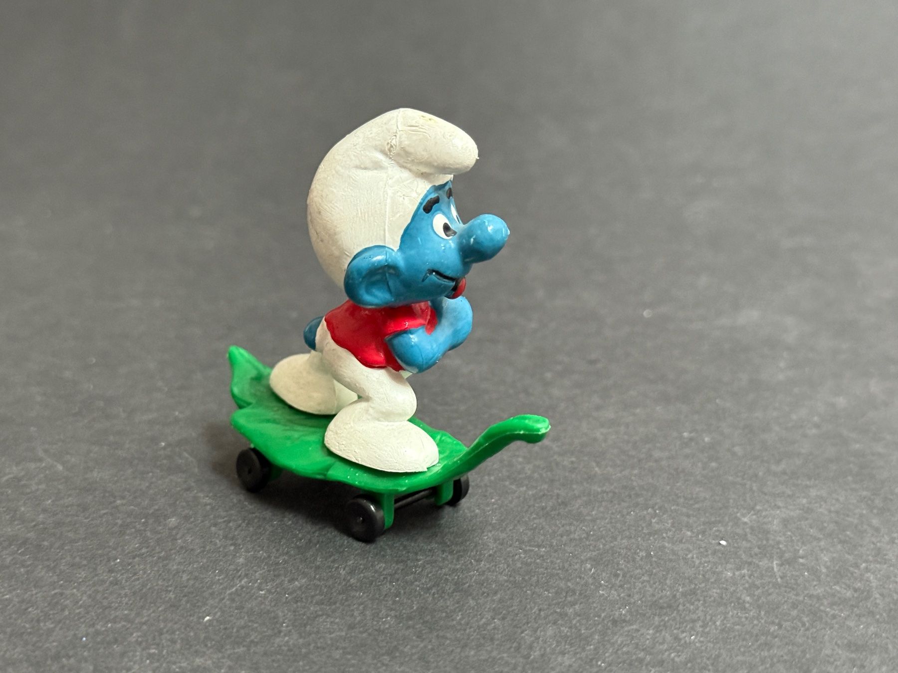 Schleich Statuette: Schleich Schlumpf Peyo auf Skateboard – Usato da Ennetbaden venduto da mapa05 3