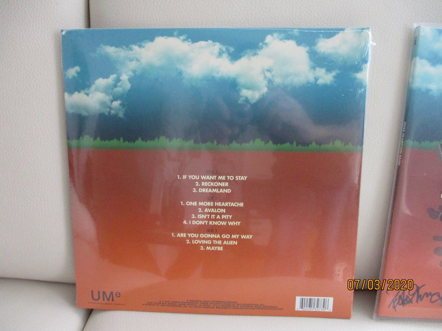 Dischi in vinile: Peter Frampton Bamd - Forgets The Words - signiert – Nuovo e nell'imballaggio originale da Liestal venduto da Disc-Point 2