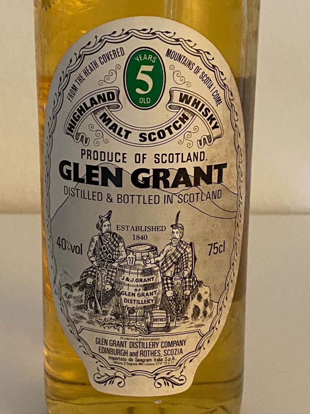 Glen Grant Bevande alcoliche: Glen Grant 1978 – Nuovo (secondo la descrizione) da Zürich venduto da Smilejocker 2