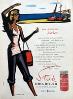 Odo-Ro-No - Alte Werbung / Ancienne publicité 1955