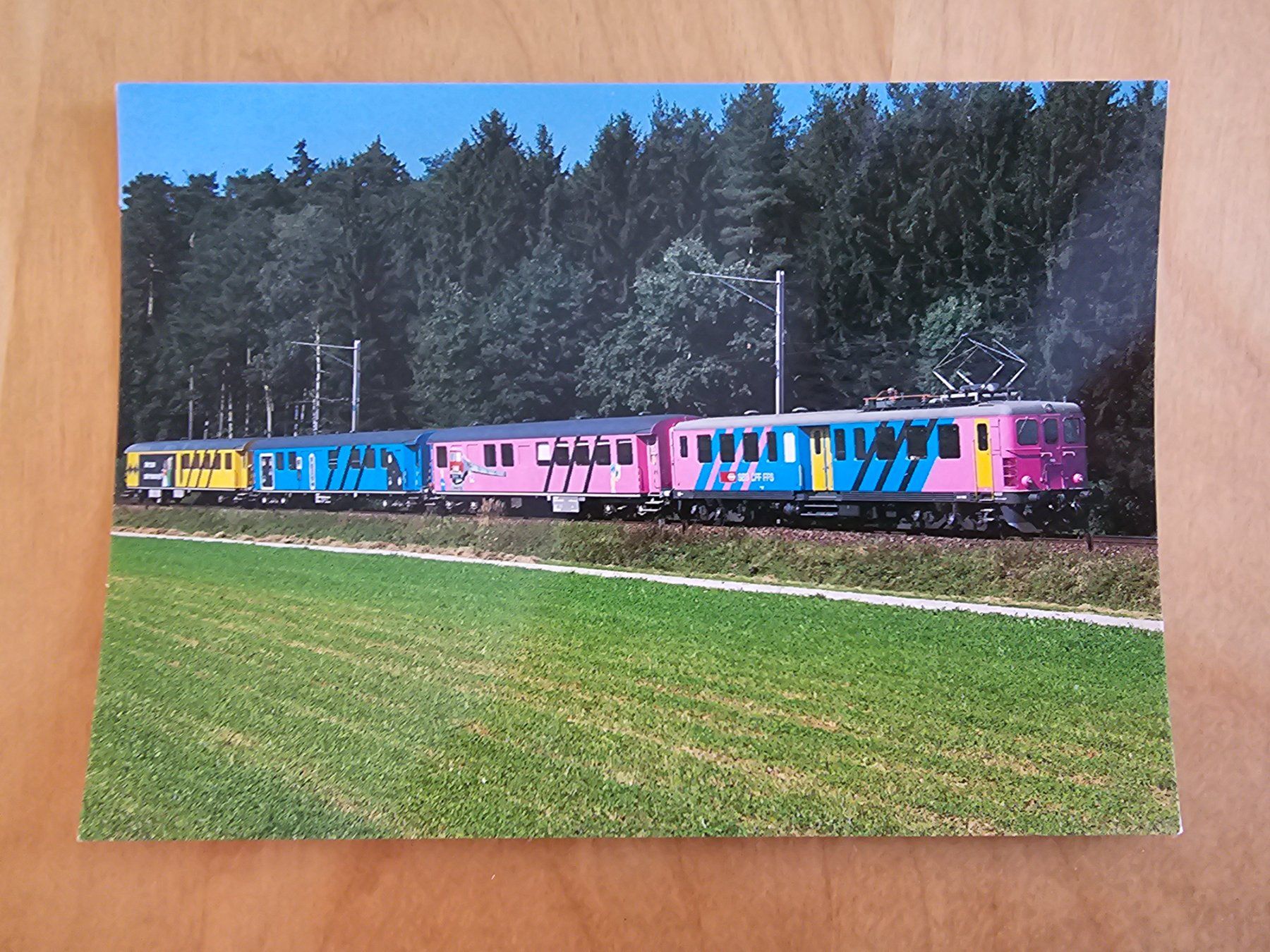 Cartoline postali: Postkarte SBB Schulreferentenzug mit Be 4/6 1613 – Nuovo (secondo la descrizione) da Matten venduto da MEFEZ