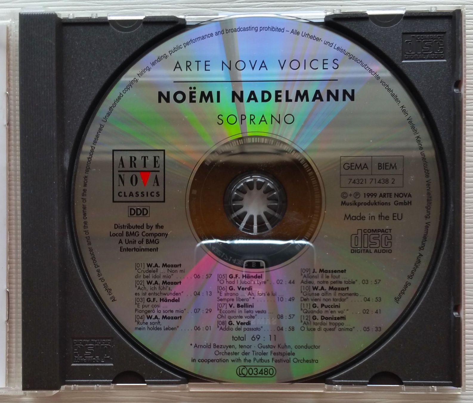 CDs: CD: Noemi Nadelmann, Soprano, signiert – D'occasion à Oberriet SG par Manick 2