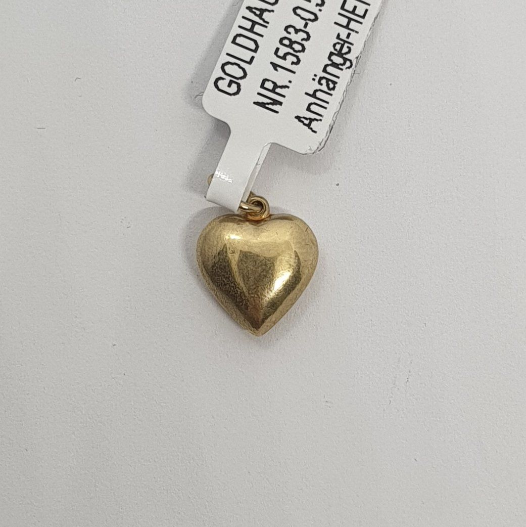 Ciondoli: Echt 18K Gold Anhänger - Herz – Usato da Luzern venduto da Goldhaus-Luzern