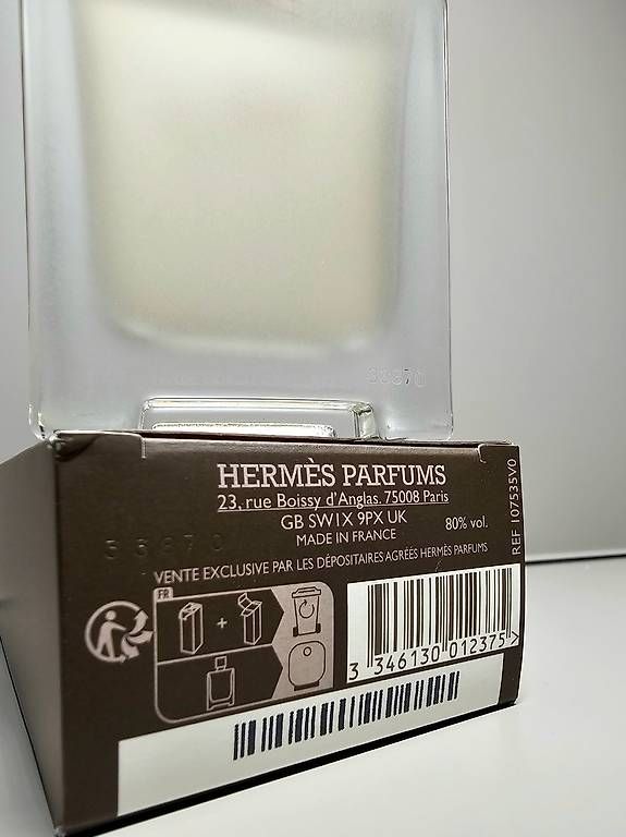 Hermès Parfums & Eau de Toilette: Hermès - Terre d'Hermès Eau Givrée – Neuf (Voir description) à Ebikon par -Calzi- 2