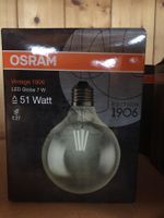 LED Osram Vintage Globe E27 gold Lampe Birne Glühbirne-353