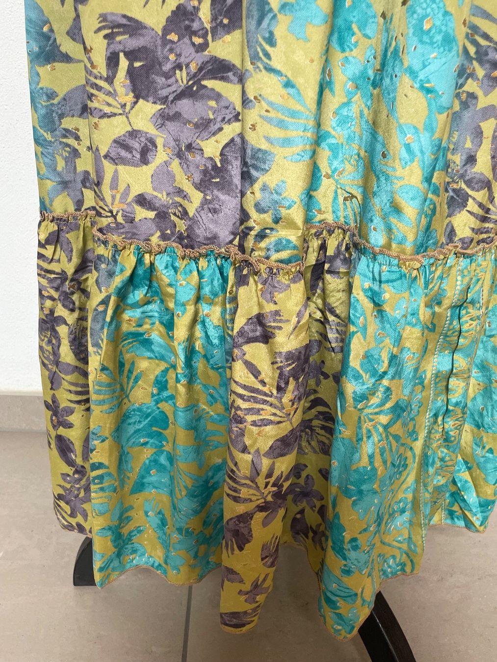 Robes: Boho Maxikleid aus Seide – Neuf (Voir description) à Sigriswil par ck56 6