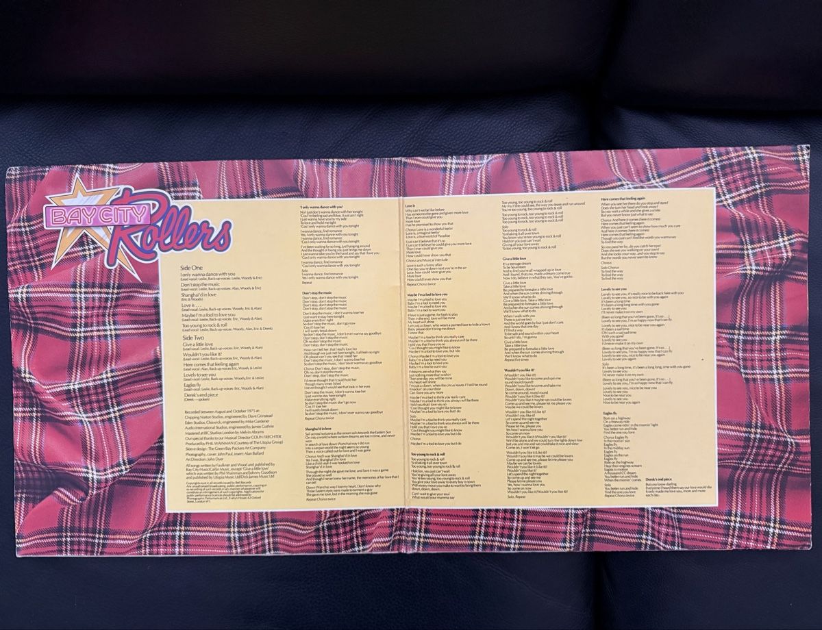 Dischi in vinile: Bay City Rollers - LP "Wouldn't You Like It" Schallplatte – Usato da Goldach venduto da Messerguru 3