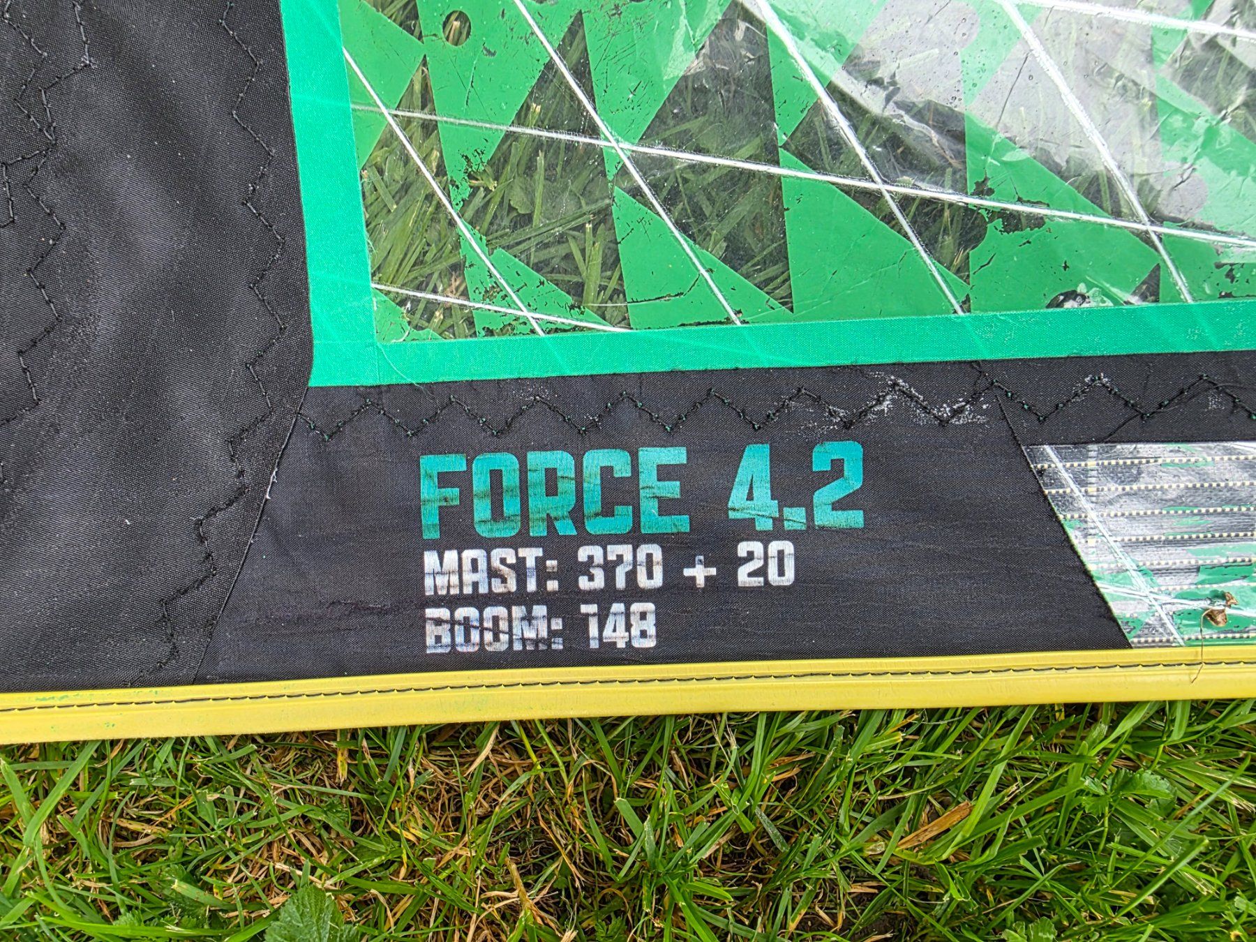 Naish Surf: Windsurfsegel Naish Force 4,2 – Usato da Buchs SG venduto da swisssurfer007 2