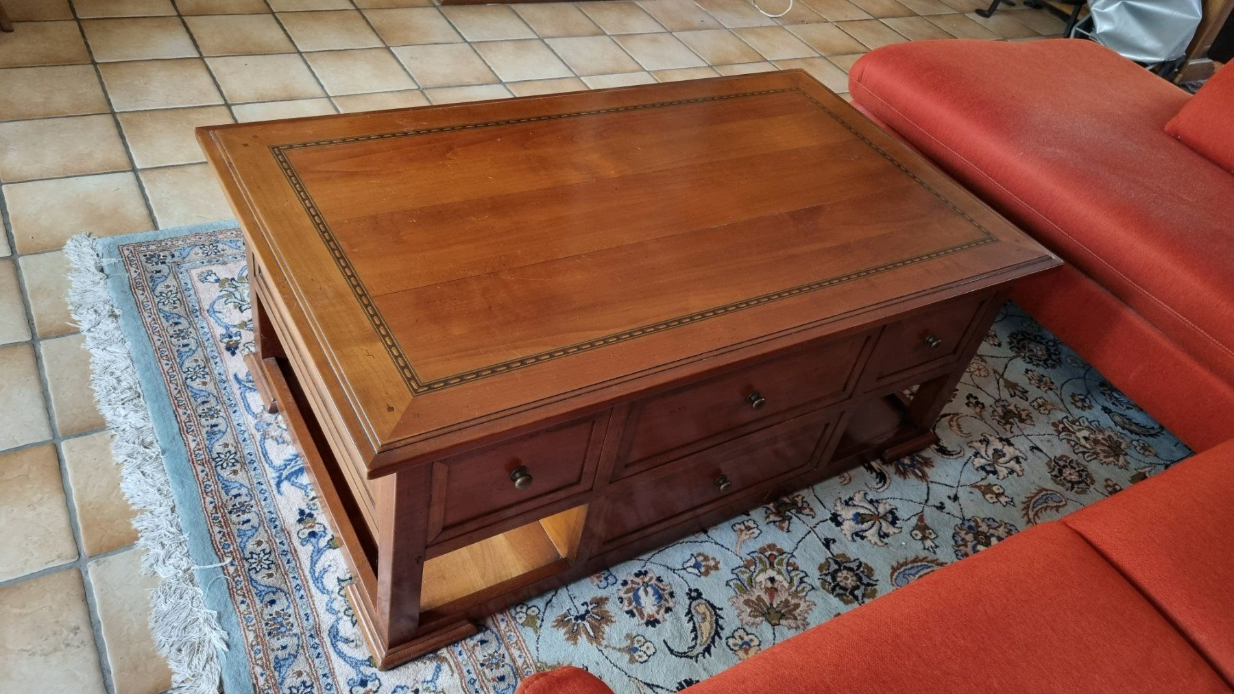 Tavoli: Table basse relevable bois massif bon état – Usato da Versoix venduto da Audrey294 3