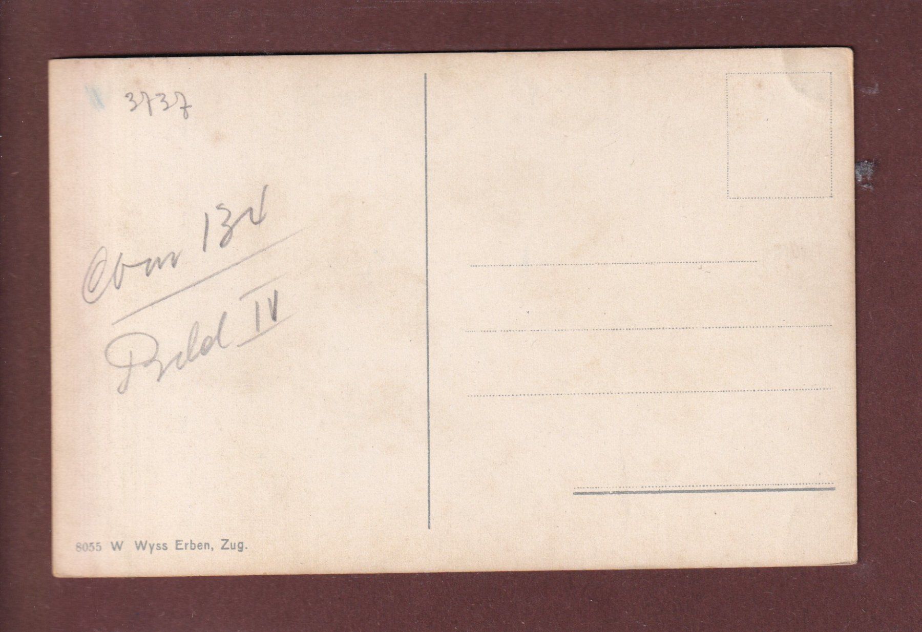 Cartoline postali: ZUG - Frühling – Usato da Pully venduto da nicecards 1