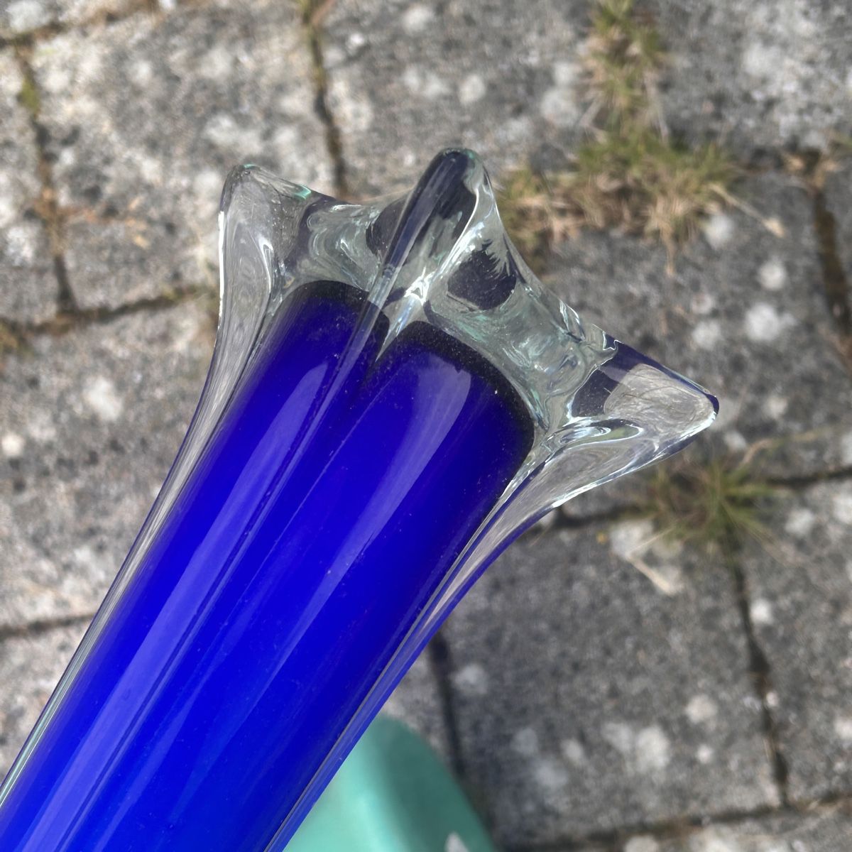Vasi & Recipienti: 3 grosse dünne Vasen blau/ grün – Usato da Laufen venduto da belleskulptur 7