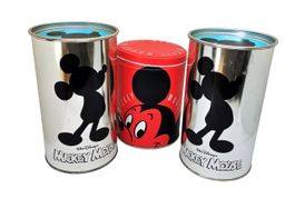 Mickey Maus Micky Disney 3x boîte Dose Leonardo + Balvi 1986