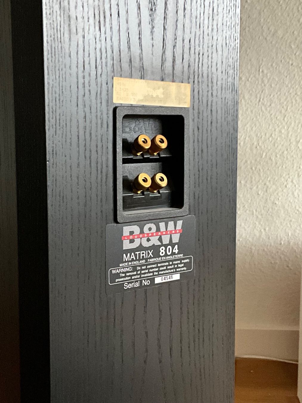 Bowers & Wilkins Haut-parleurs: B&W Matrix 804 mit Zubehör – D'occasion à Steffisburg par ragazzobravo 1