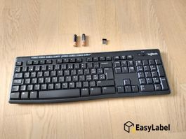 Logitech K270 Tastatur, QWERTZ/DE_CH, NANO. Lieferung gratis