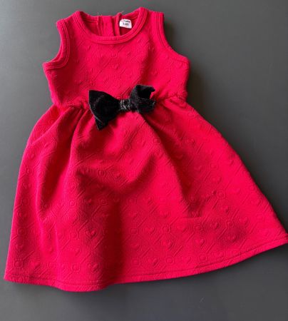 Rotes Kleid Gr 3-4J ❤️
