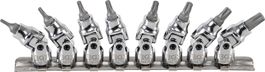 Kardangelenk-Bit-Einsatz-Satz (1/4"), Torx T8 - T40