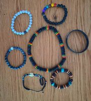 Halskette und 5 Armbender