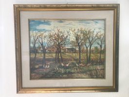 PAESAGGIO AUTUNNALE (Herbstlandschaft) B. GUASCHINO