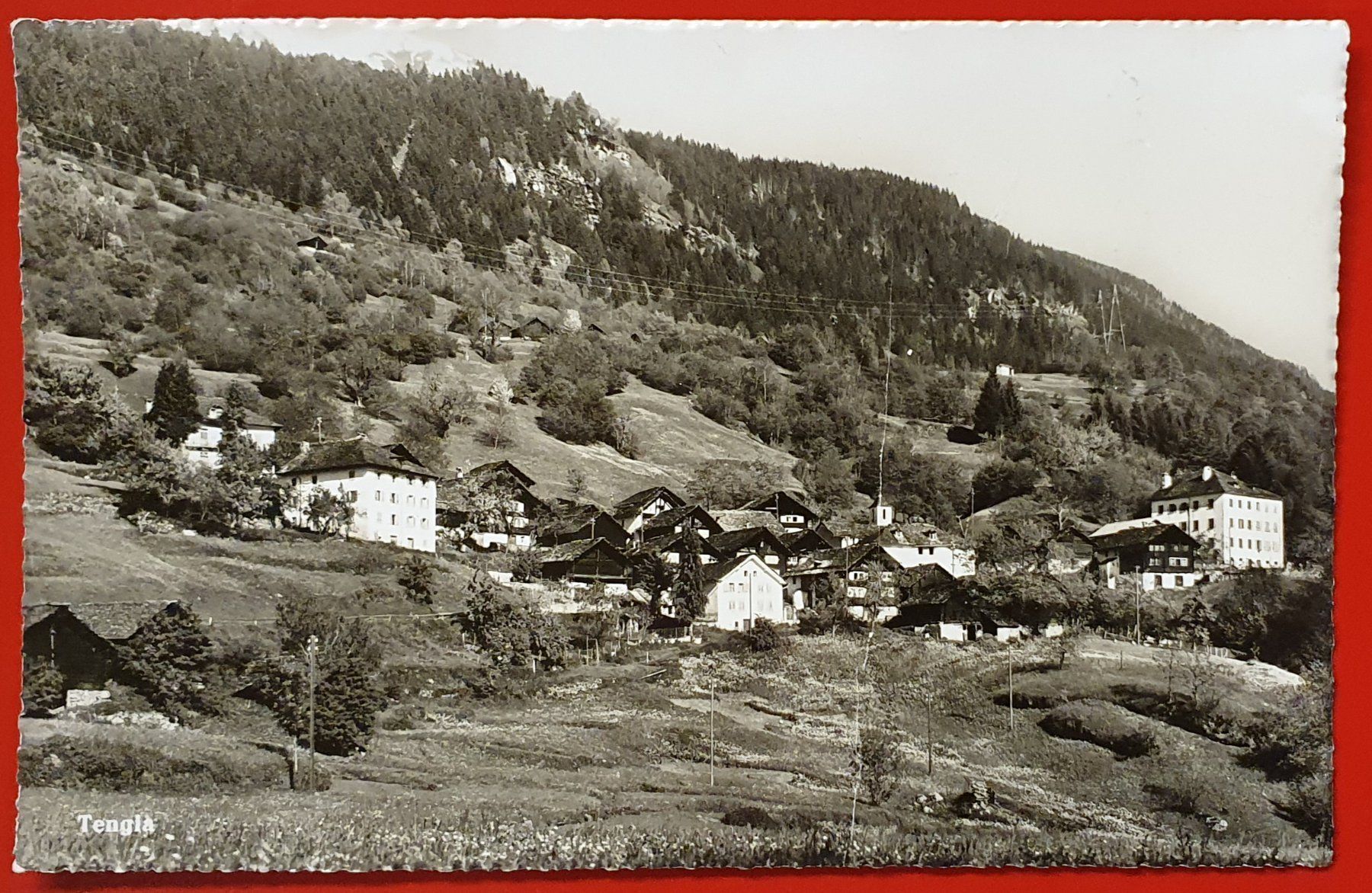 Cartoline postali: Tengia 1955 – Usato da Kreuzlingen venduto da Rschweiz1