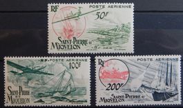 St. Pierre et Miquelon Franz. Kolonie Kat. 368-370 ** 1947