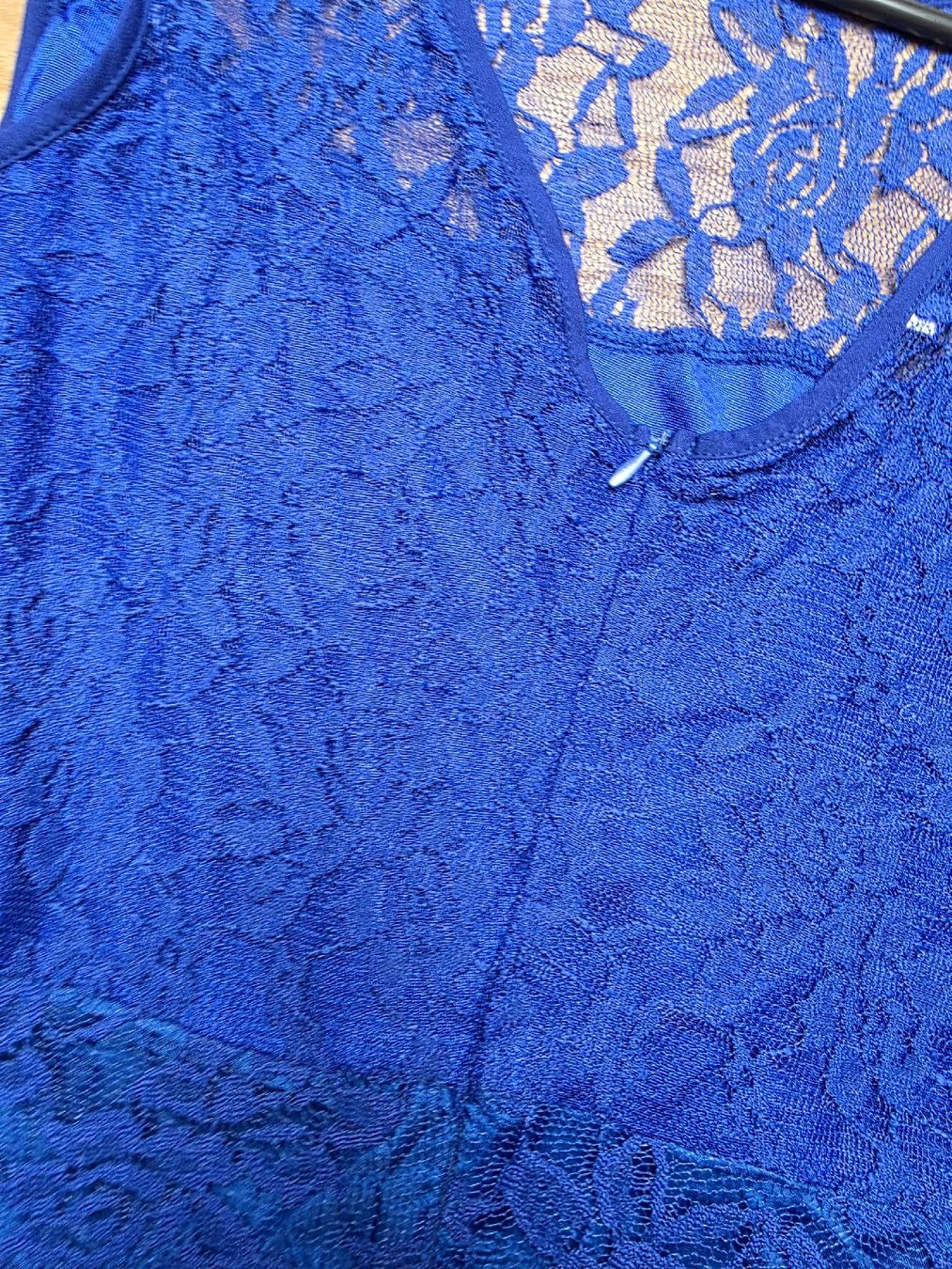 Vestiti: Elegantes, blaues Spitzenkleid  Grösse M/L – Nuovo (secondo la descrizione) da Toffen venduto da ver_x68f 2