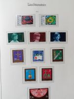 Liechtenstein Briefmarken Sammlung, Jahrgang 1975, Top!