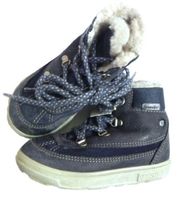 Gr. 24 PEPINO Winterstiefeli sehr warm gefüttert blau Tex