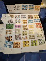 35 FDC mit 4er Blöcken ab nur 25.-- (Postpreis über 140.--)
