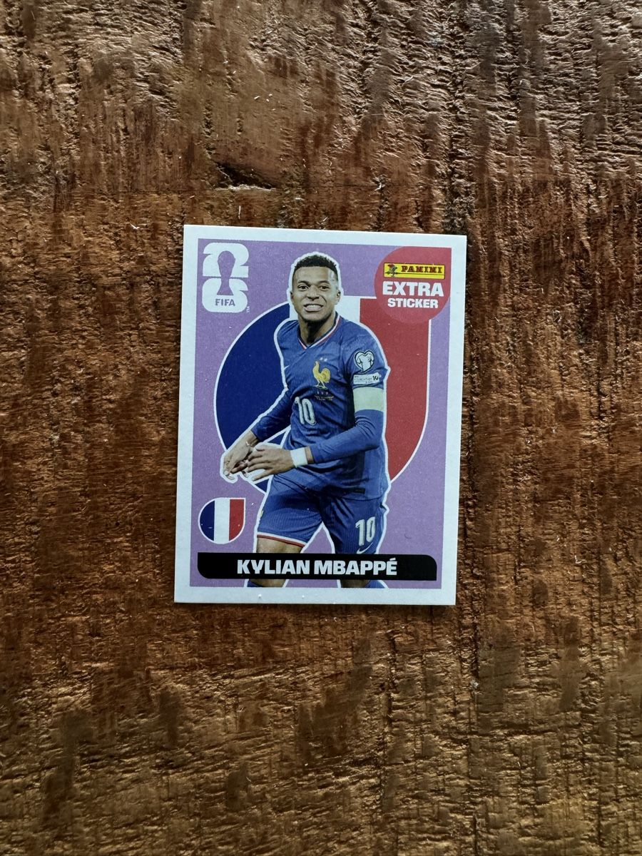 Panini Sammelbilder & Trading cards: Panini WM 26 - Extra Sticker violet Mbappé – Neu (gemäss Beschreibung) aus Estavayer-le-Lac von fav_7cfn