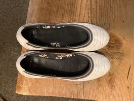 Tommy Hilfiger Ballerinas, weiss, Grösse 39