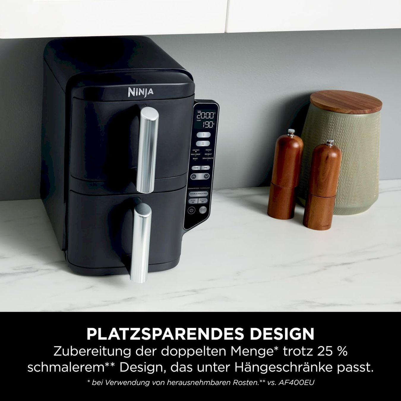 Elettrodomestici da cucina: Ninja SL300EU Heißluftfritteuse 7,6 L – Nuovo e nell'imballaggio originale da Bottighofen venduto da zaap 2