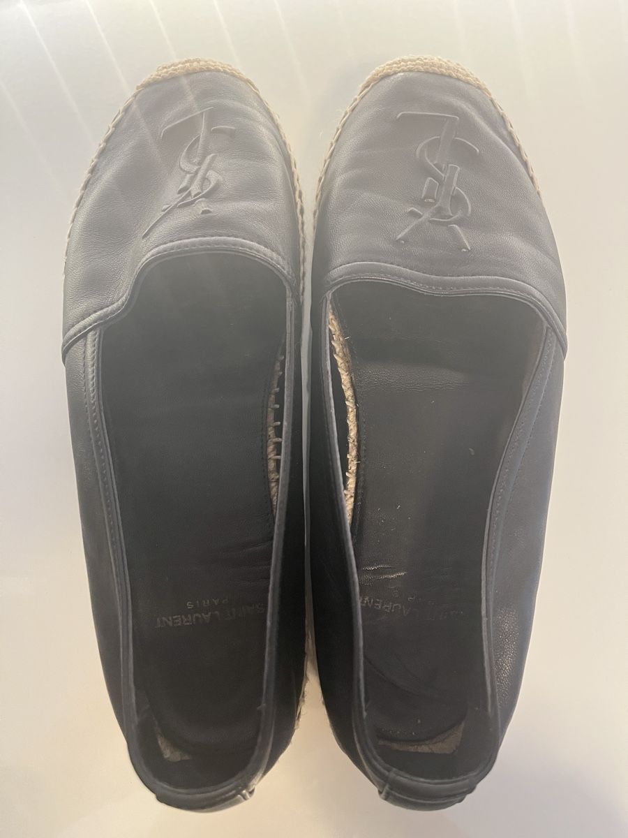 Saint Laurent Scarpe da donna: Saint Laurent Espadrilles aus Leder, schwarz, Gr. 36 – Usato da Zürich venduto da nina__viva 2