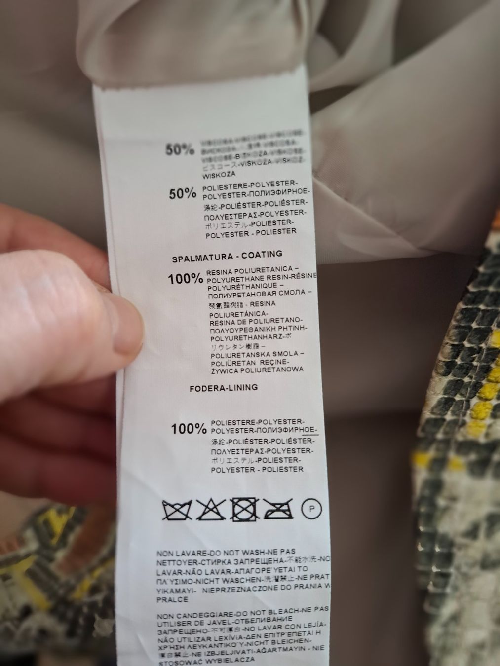 Giacche: Veste rinascimento taille M imprimé animal – Usato da Echallens venduto da dianitas 4