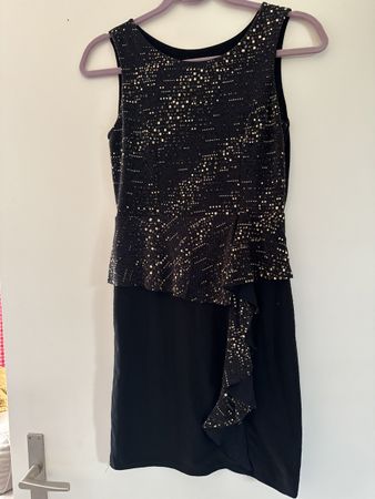 Elegantes Paillettenkleid Gr. 34 - Partykleid Cocktailkleid