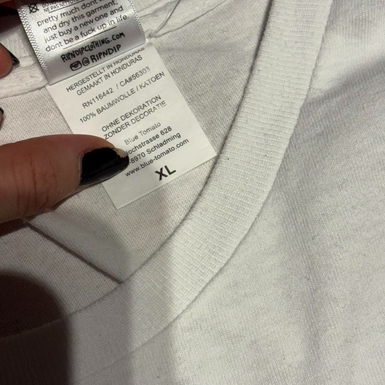 Ripndip T-Shirts: Rip n Dip T-shirt weiss – Neu (gemäss Beschreibung) aus Matten b. Interlaken von anisaarunno 3