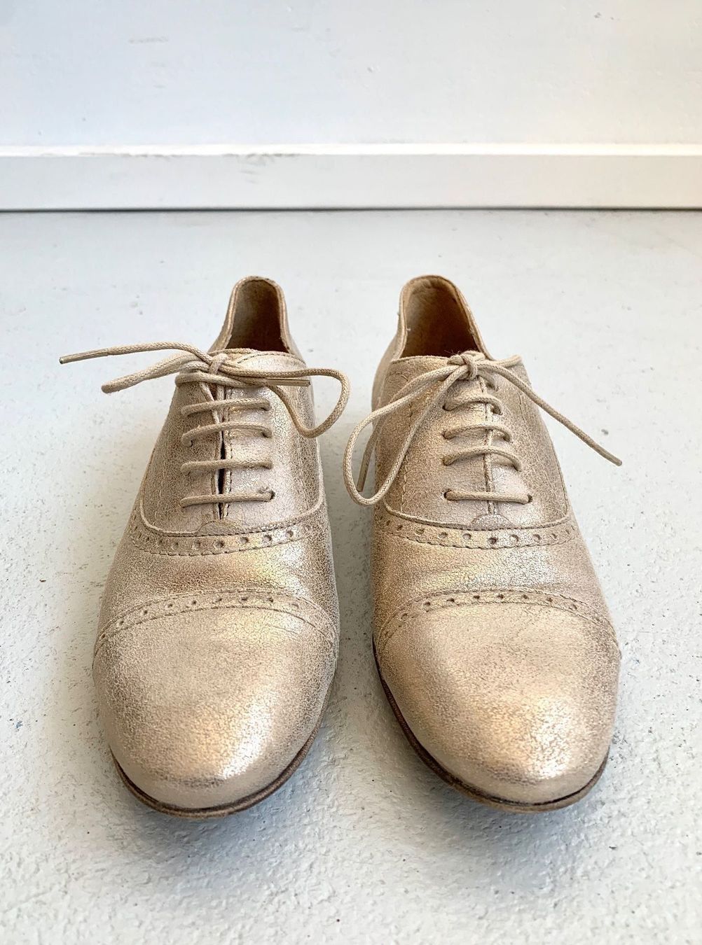 Bagatt Scarpe da donna: Goldene Budapester von Bagatt – Usato da Bern venduto da Fraeuleinhonig 1
